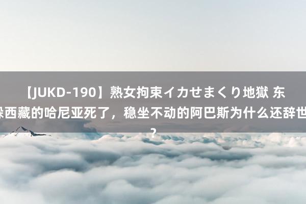 【JUKD-190】熟女拘束イカせまくり地獄 东躲西藏的哈尼亚死了，稳坐不动的阿巴斯为什么还辞世？